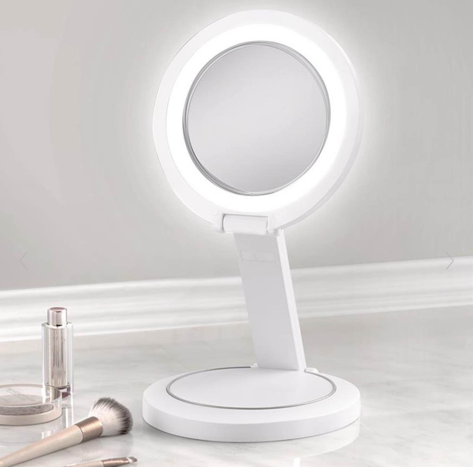 The Brighter Foldaway Vanity Mirror