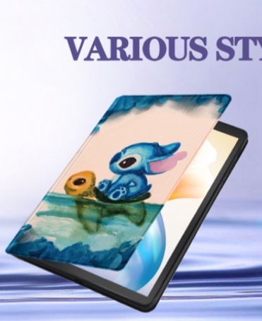 Besoar for Galaxy Tab S6 Lite Case 10.4 Inch 2024/2020/2022 for Girls Kids Teen Boys Women Cute Cartoon Kawaii Design Tablet Covers Stand Folio Smart Fashion for Samsung Galaxy Tab S6 Lite,Turtle Sti