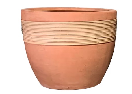  An interactive representation of the product that can be rotated by 360 degrees Origin 21 VT.14523 Planter-Window-Box - View #3  View All Images Origin 21 Round 10.03-Inches W Small Multiple colors/finishes Ceramic Indoor Planter with 
