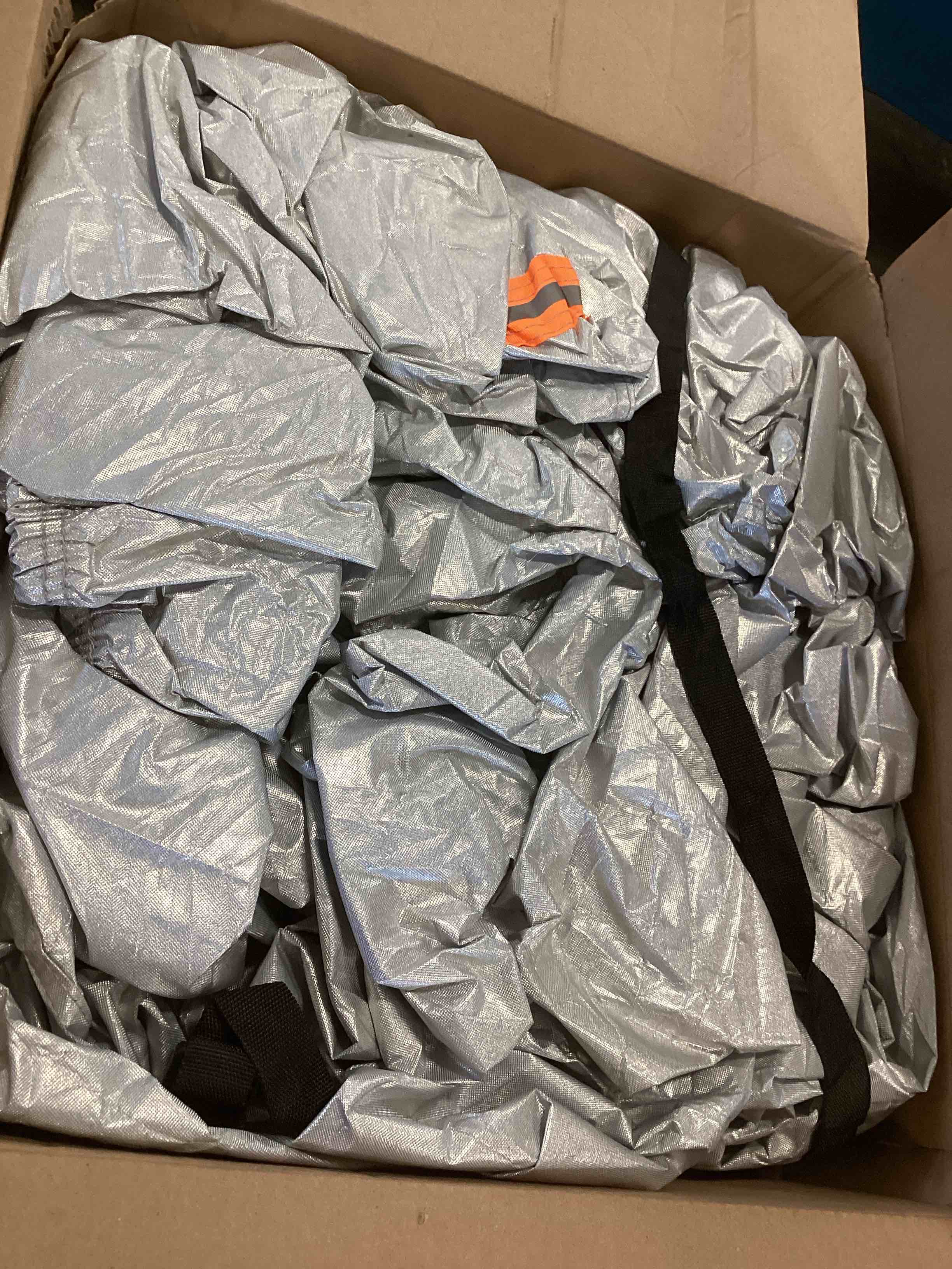 Kayme Large SUV Car Cover Waterproof All Weather, Outdoor Full Size SUV Cover Rain Sun UV Protection, Universal Fit Chevrolet Chevy Suburban, Cadillac Escalade ESV, Ford Expedition Max (215-230 inch)