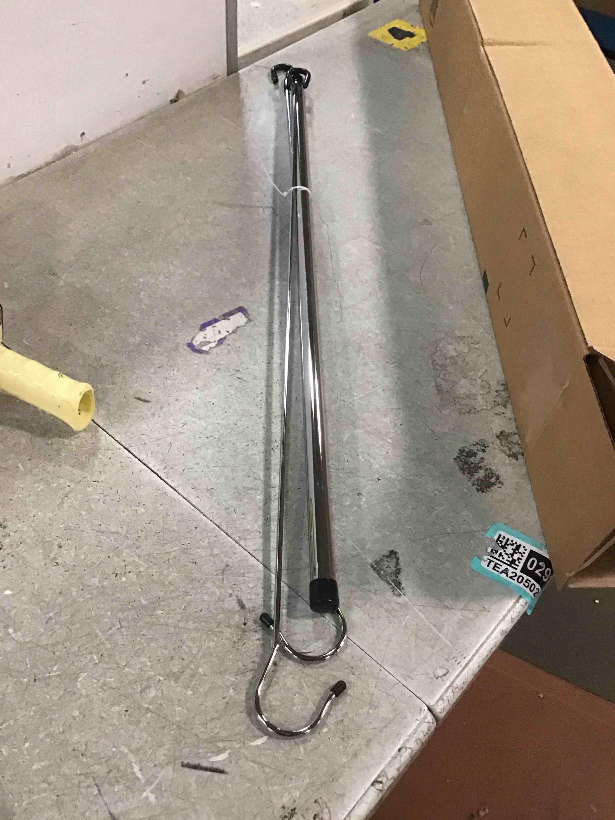 Condition photo showing Good Condition for Whitmor Double Closet Rod - Heavy Duty Closet Organizer- Chrome 1 DESIGN 1