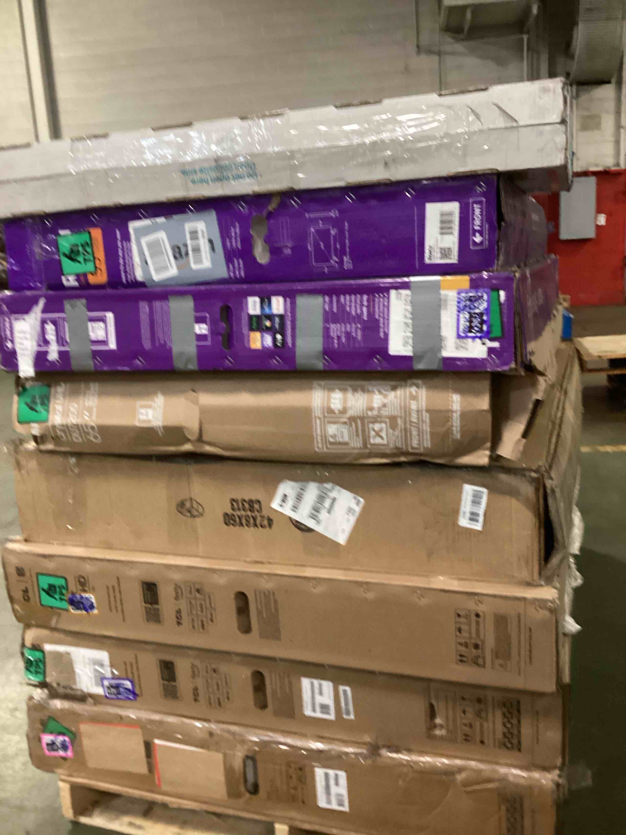 assortment of defective electronics for parts 
