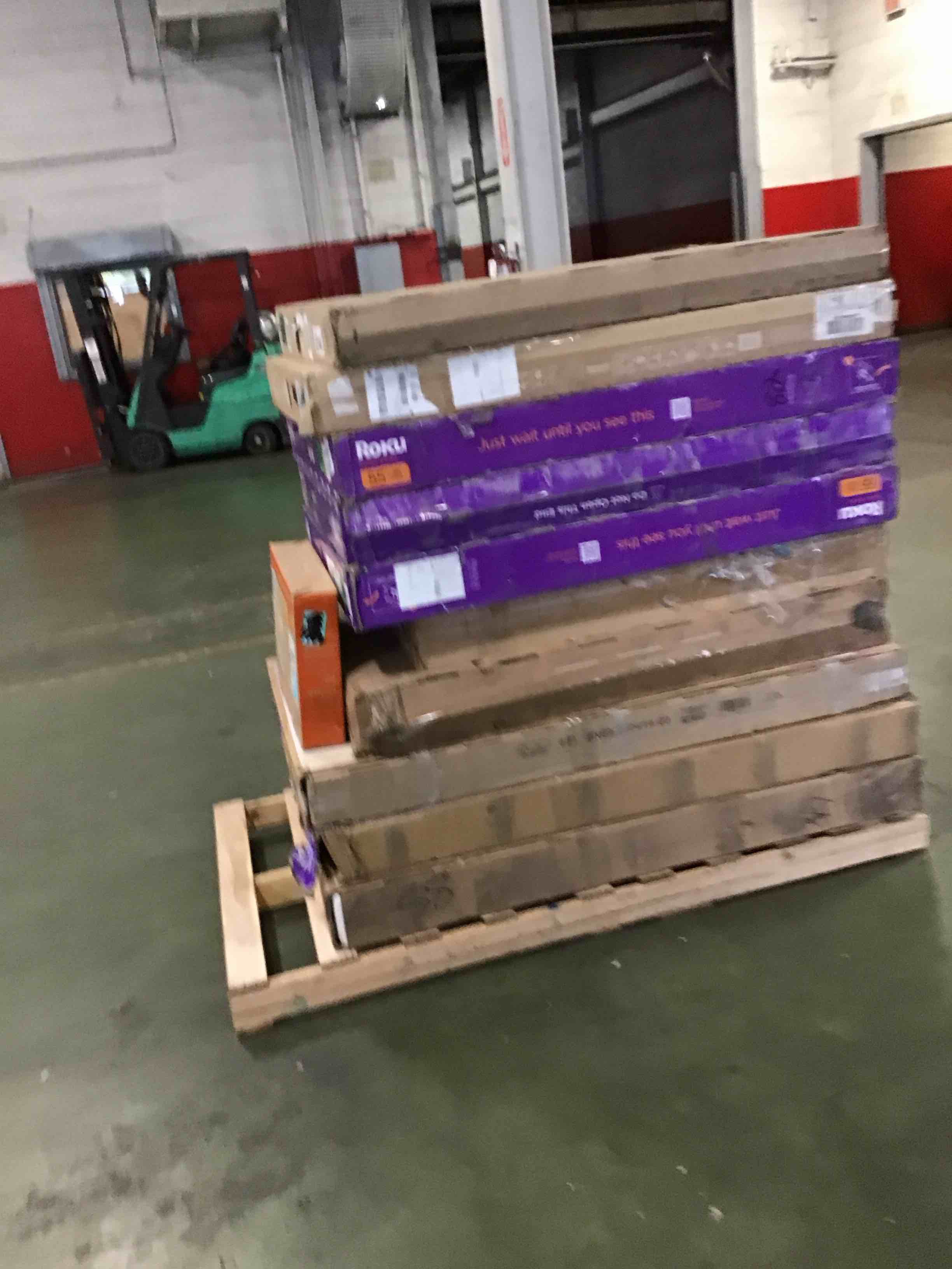 assortment of defective electronics for parts 