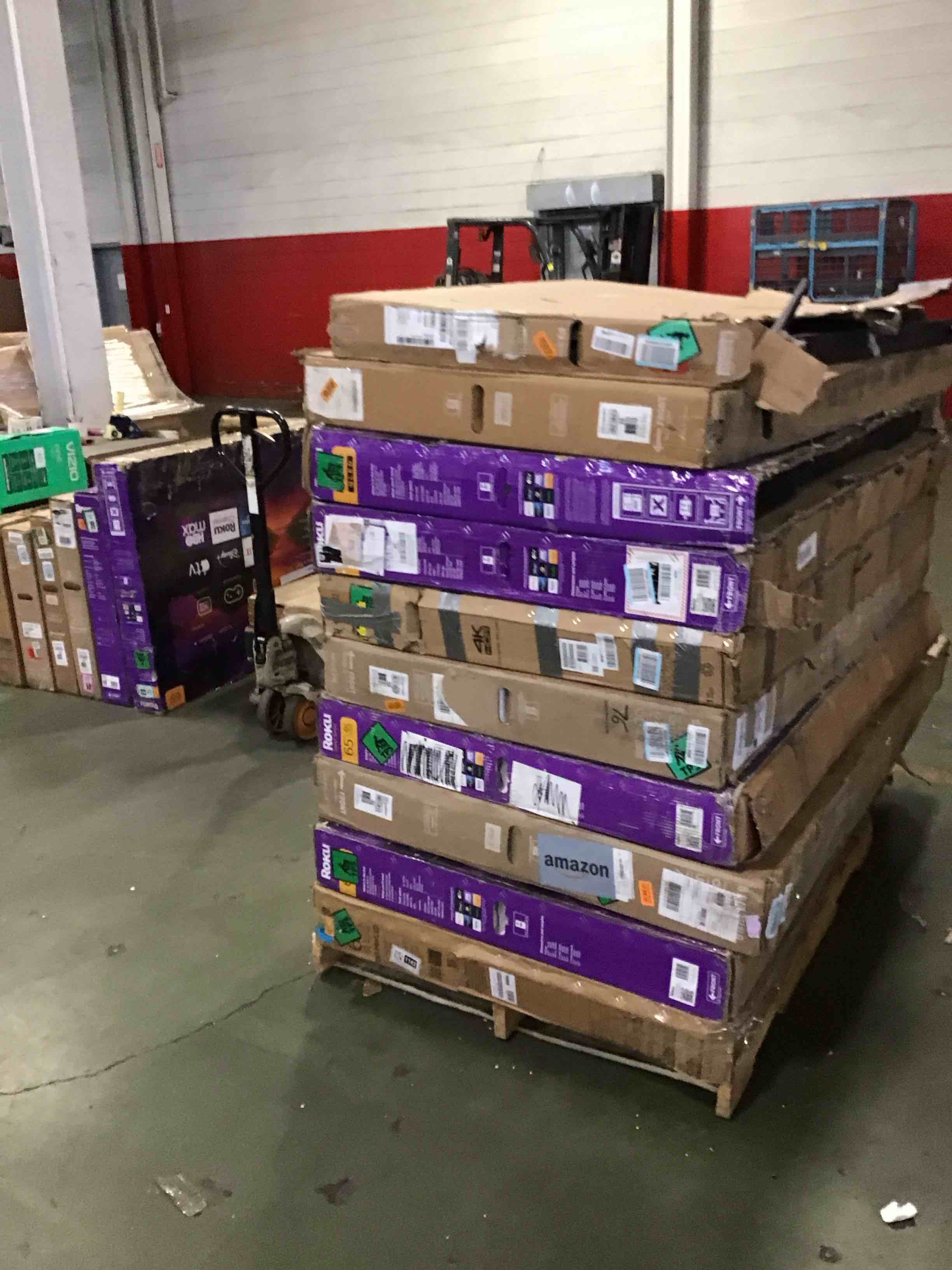 assortment of defective electronics for parts 