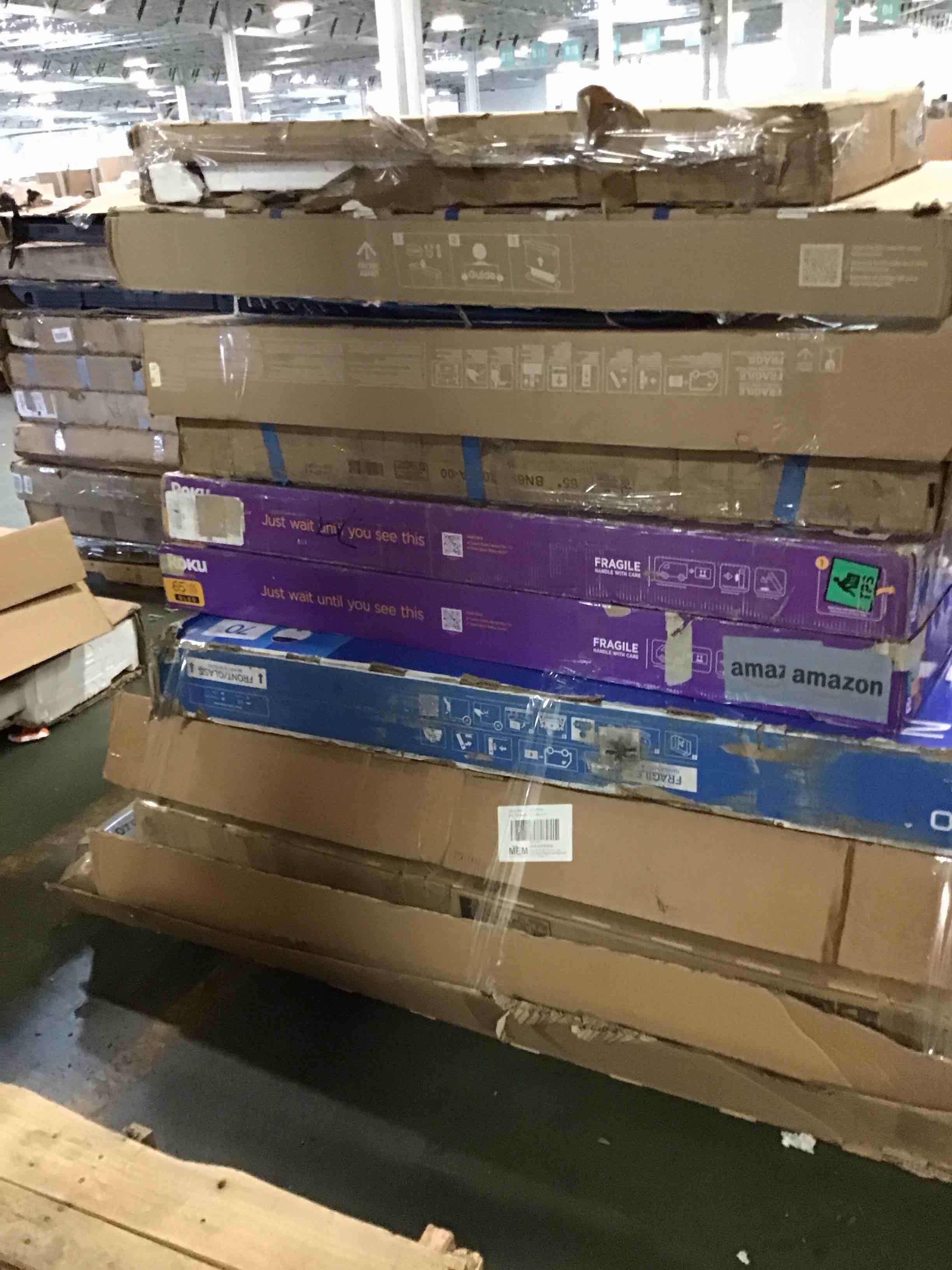 assortment of defective electronics for parts 