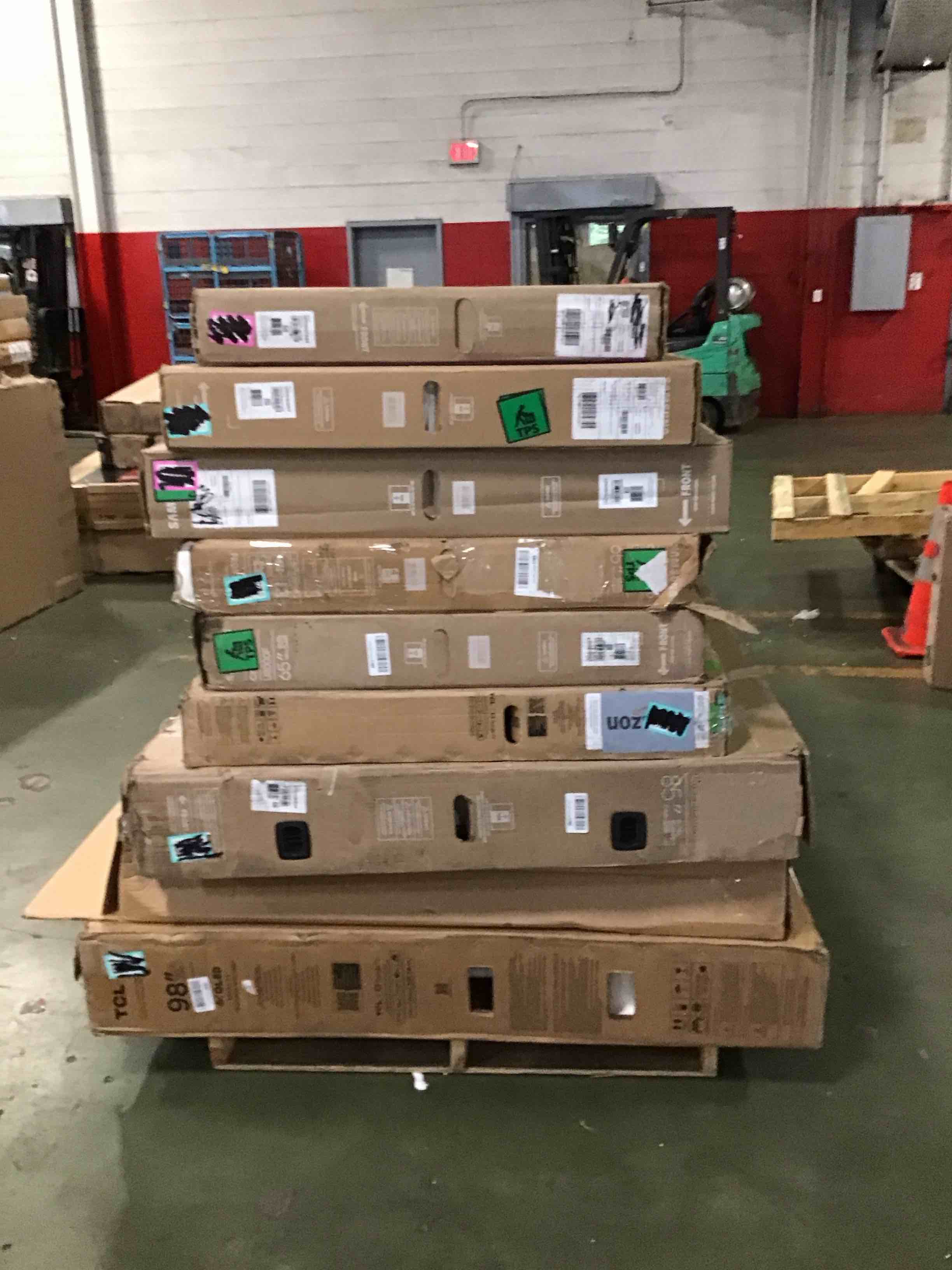 assortment of defective electronics for parts 