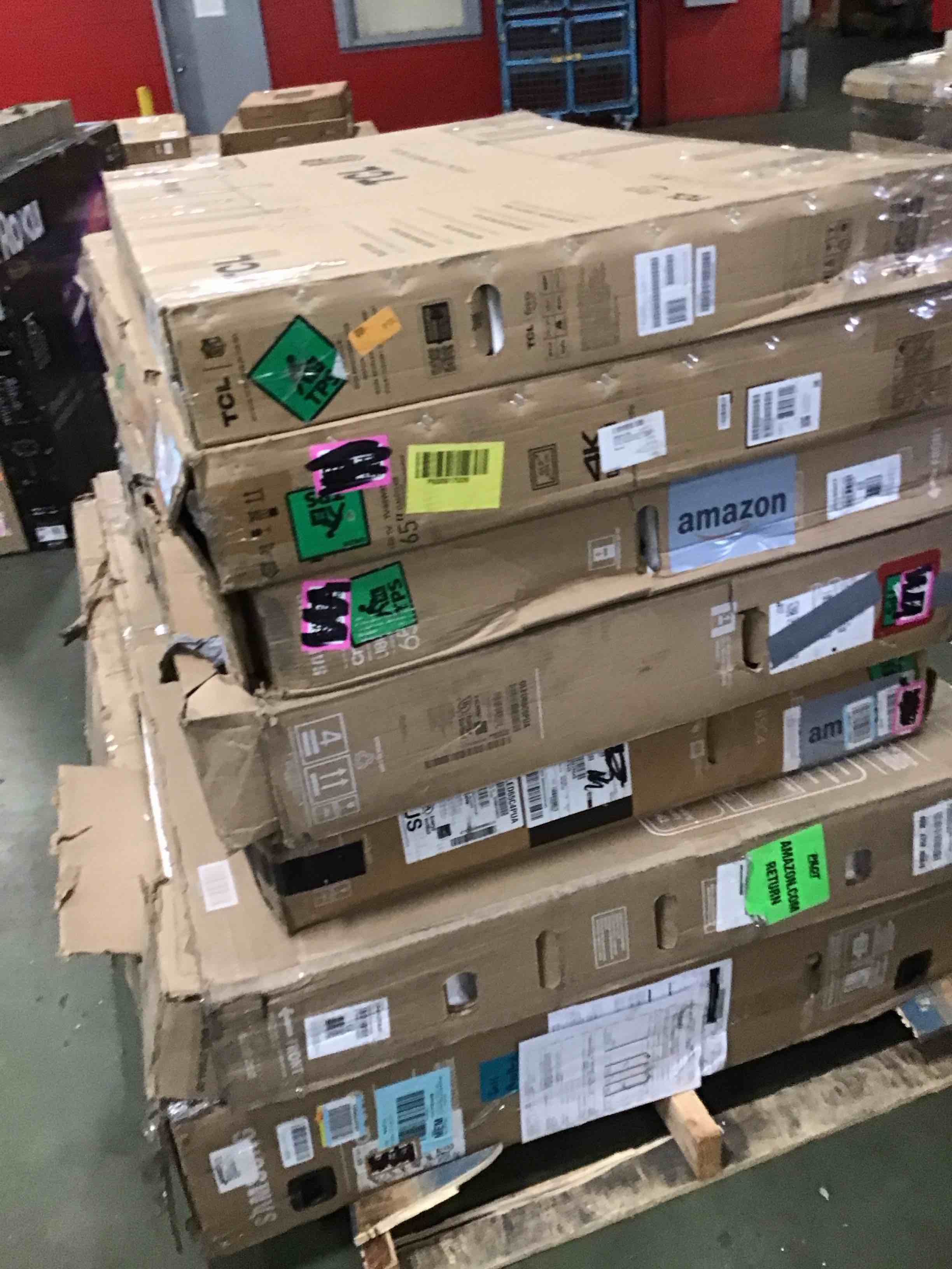 assortment of defective electronics for parts 