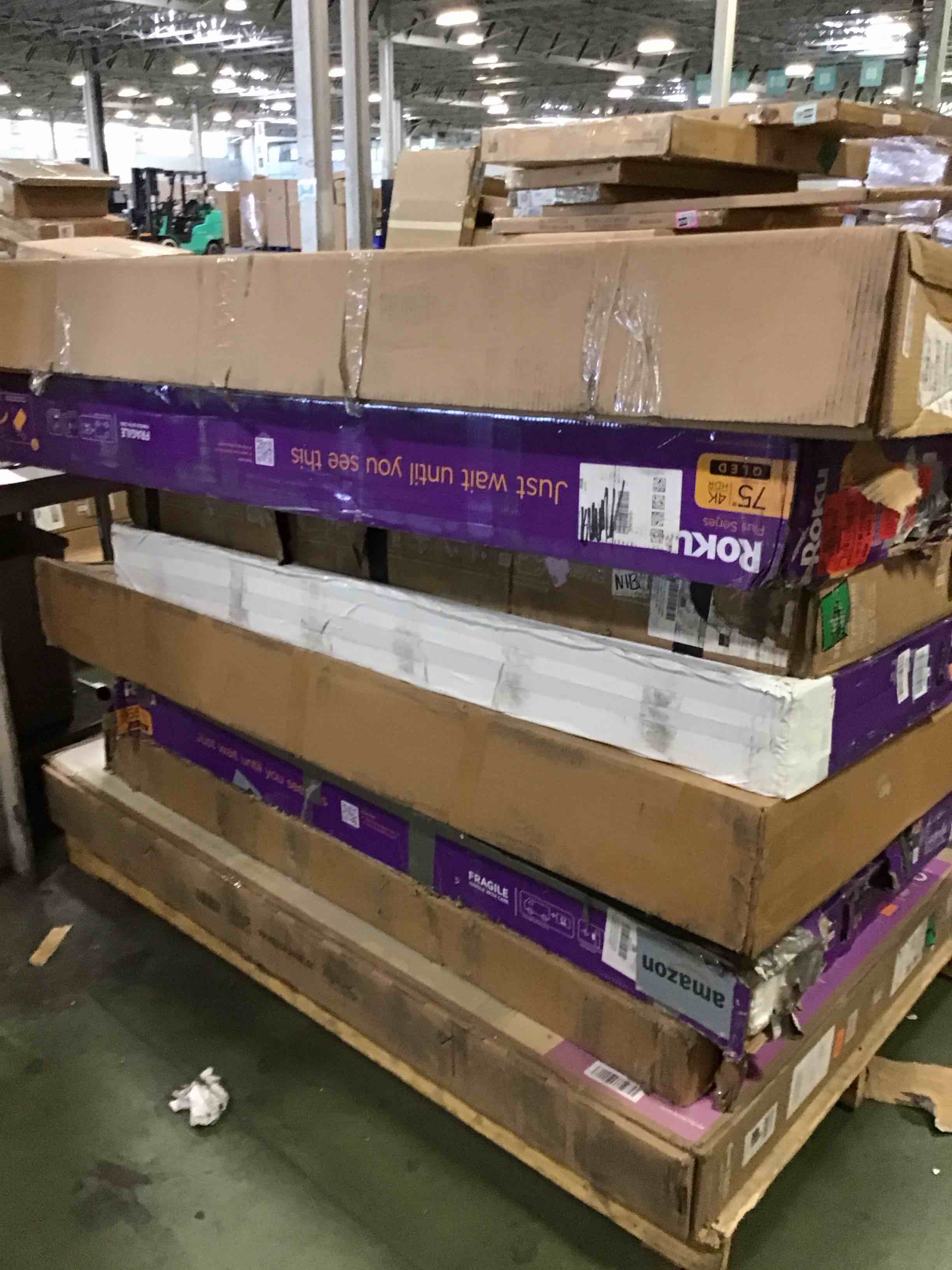 assortment of defective electronics for parts 