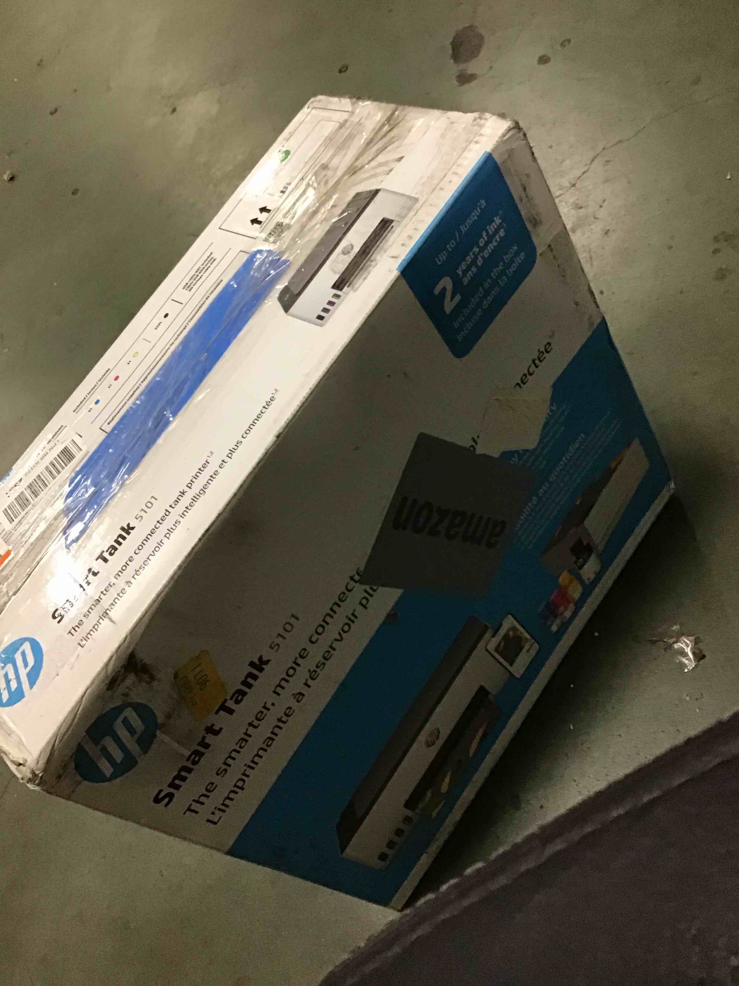 HP Smart-Tank 5101 Wireless All-in-One Ink-Tank Printer with up to 2 Years of Ink Included (1F3Y0A),White
