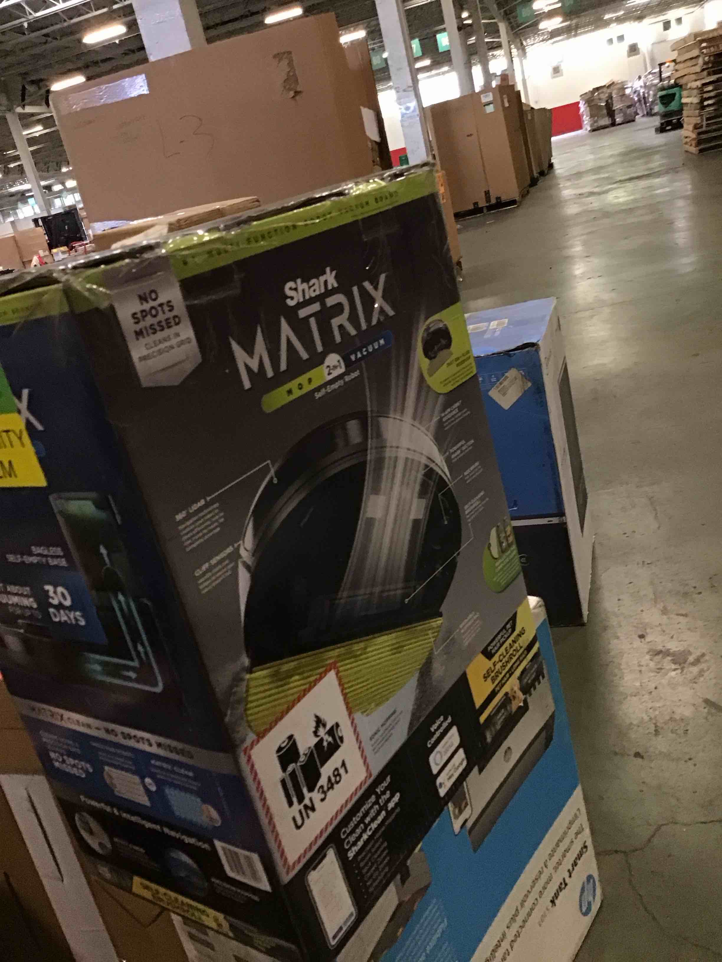 Shark Matrix Self-Emptying Robot Vacuum With 60 Day Dock, Precision Home Mapping, Wi-Fi Connected UR2350AE
