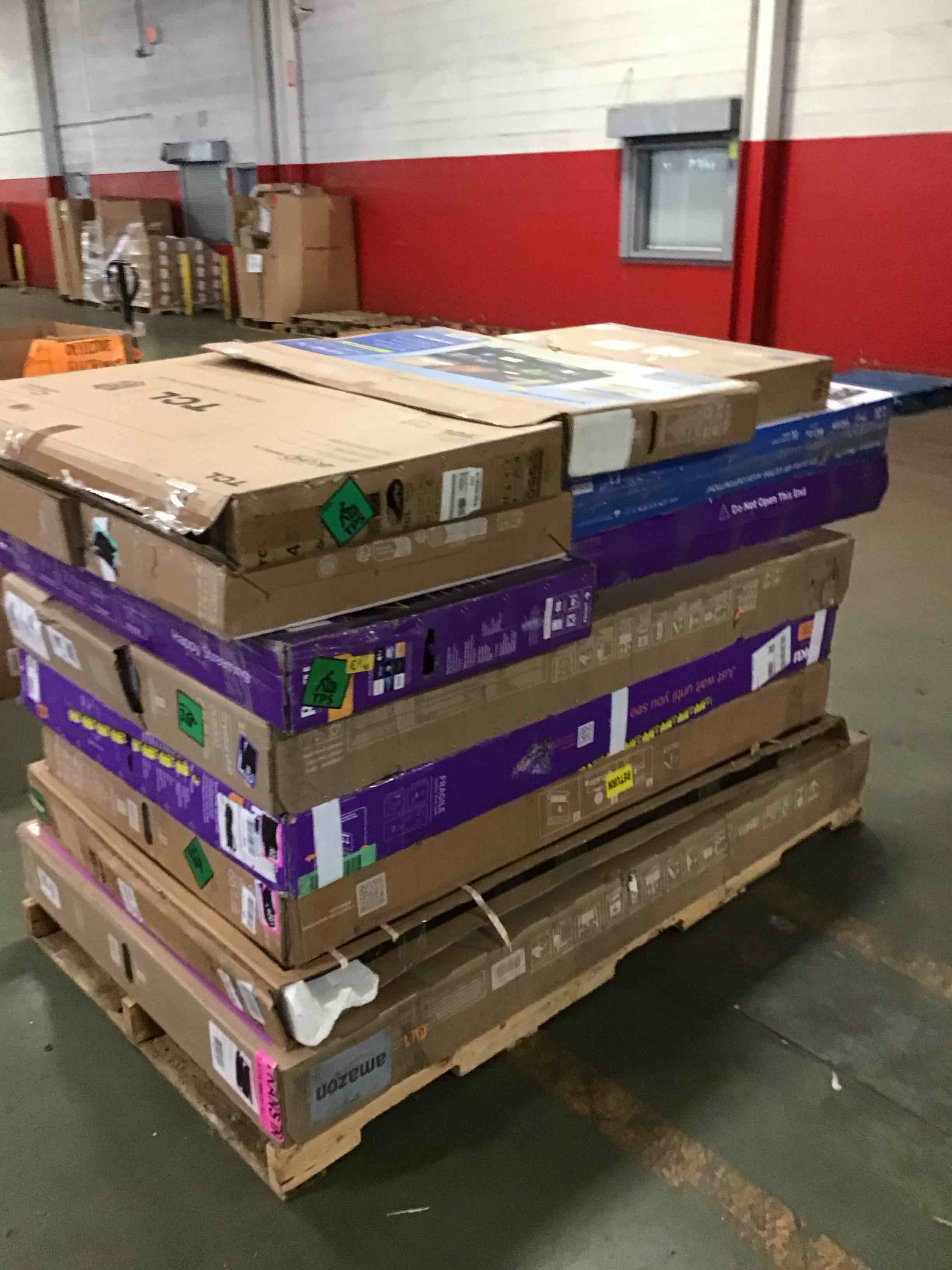 assortment of defective electronics for parts 