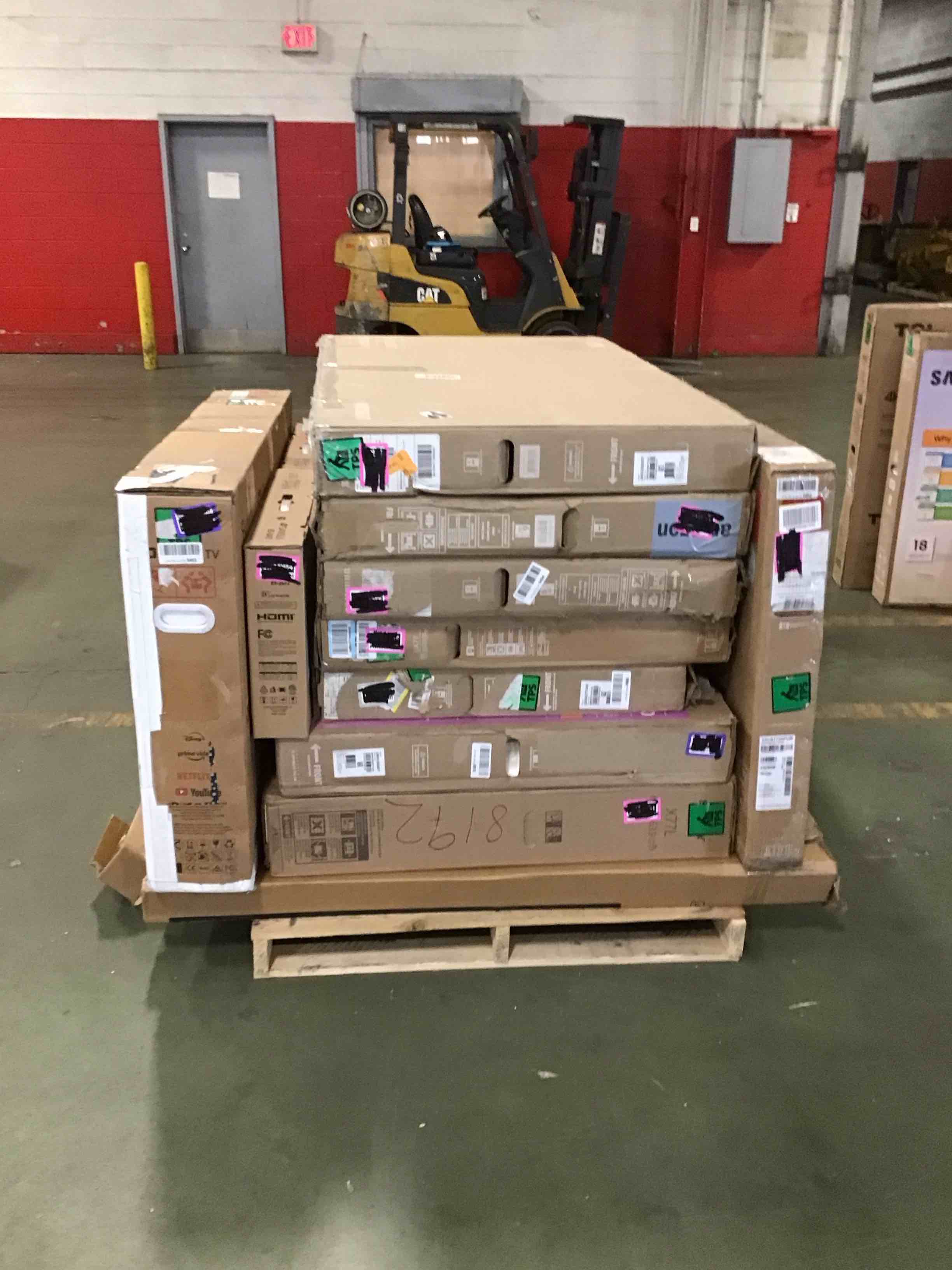 assortment of defective electronics for parts 