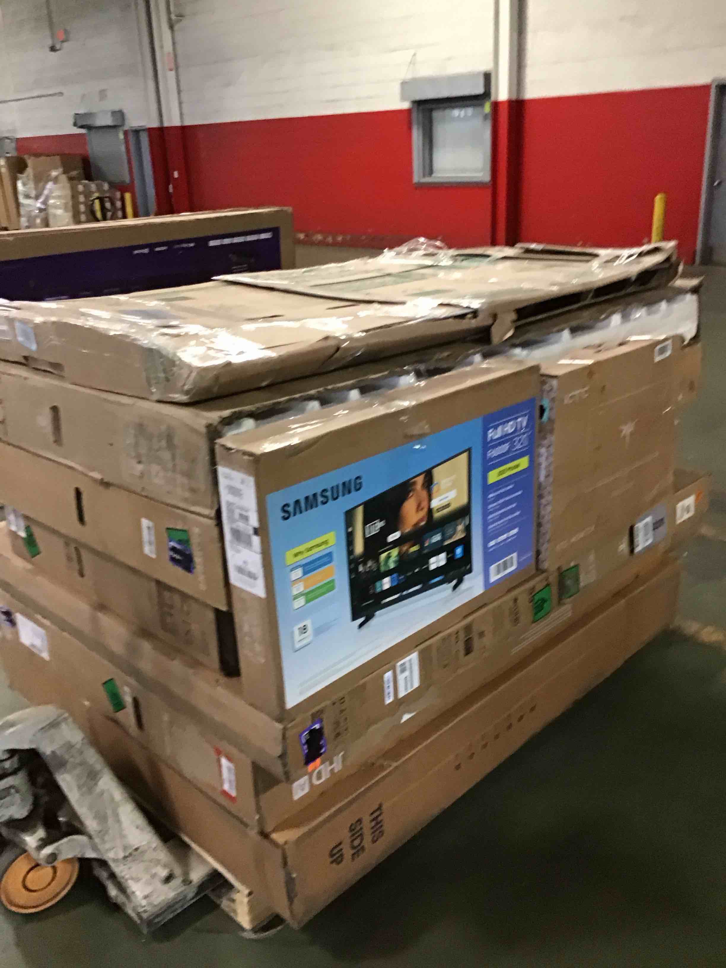 assortment of defective electronics for parts 