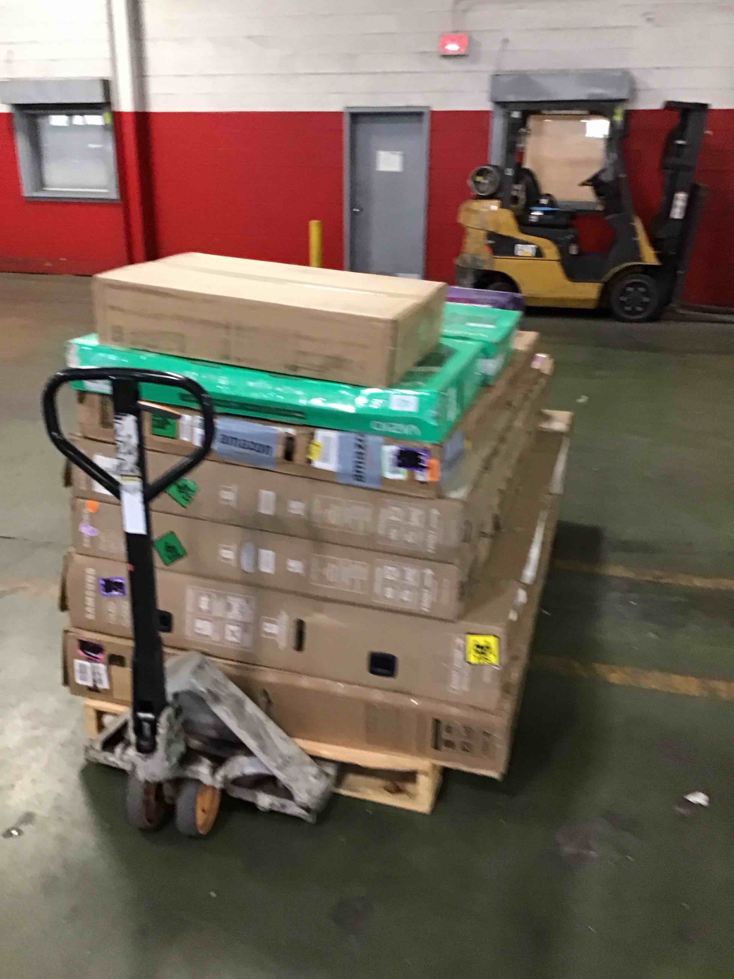 assortment of defective electronics for parts 