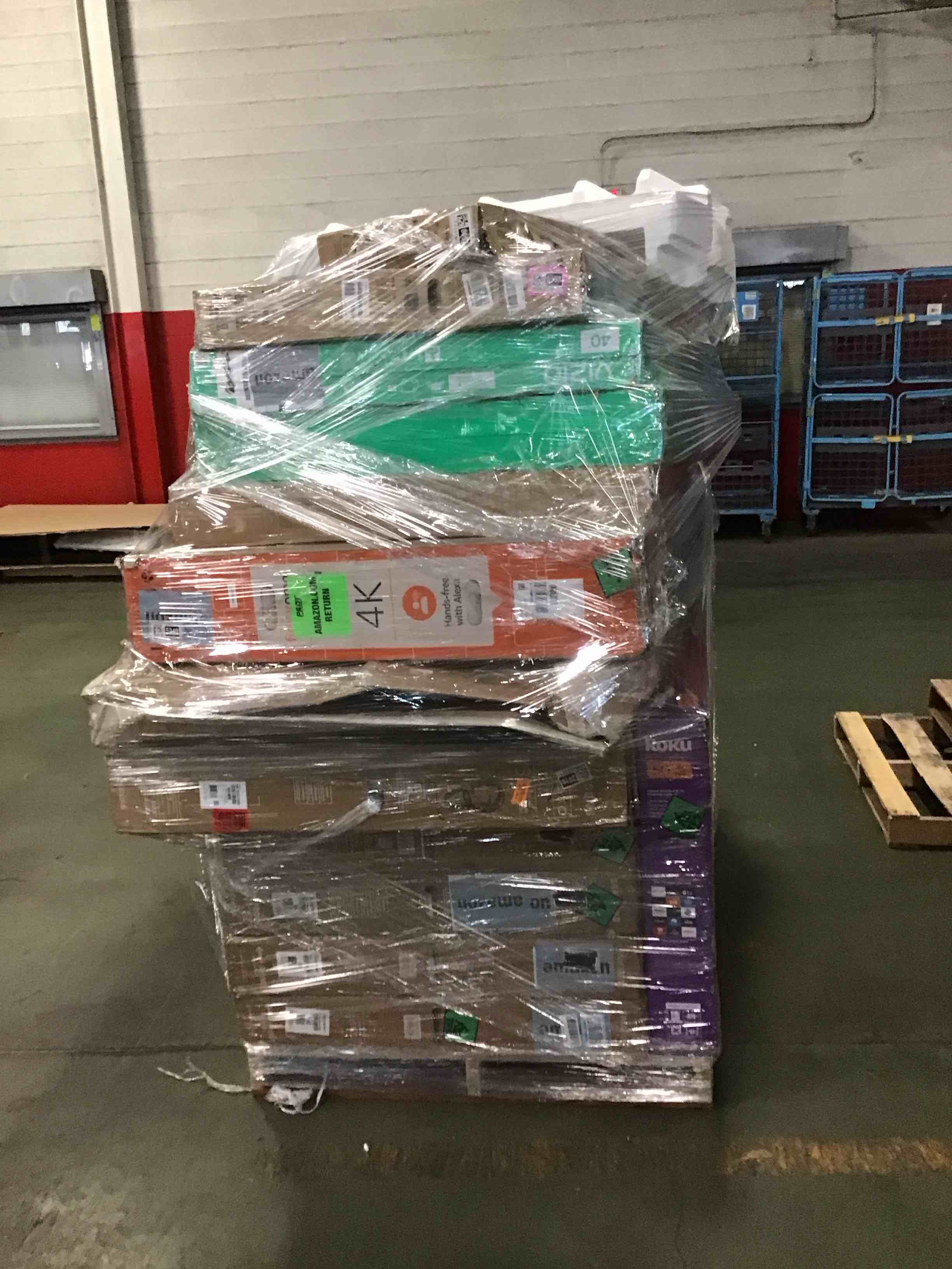 assortment of defective electronics for parts 
