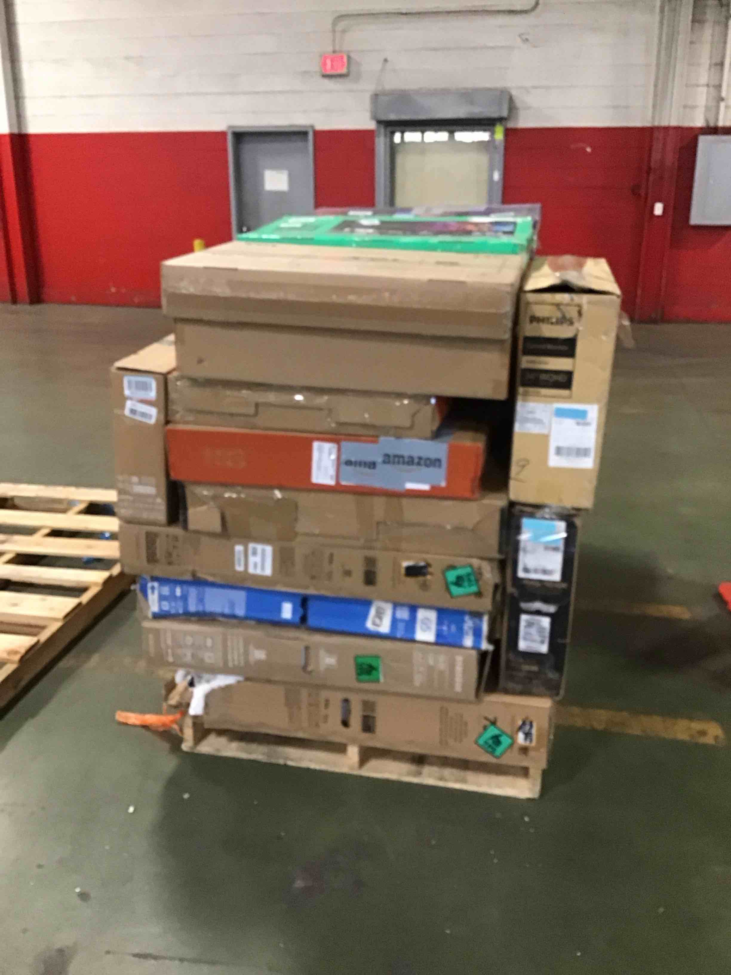 assortment of defective electronics for parts