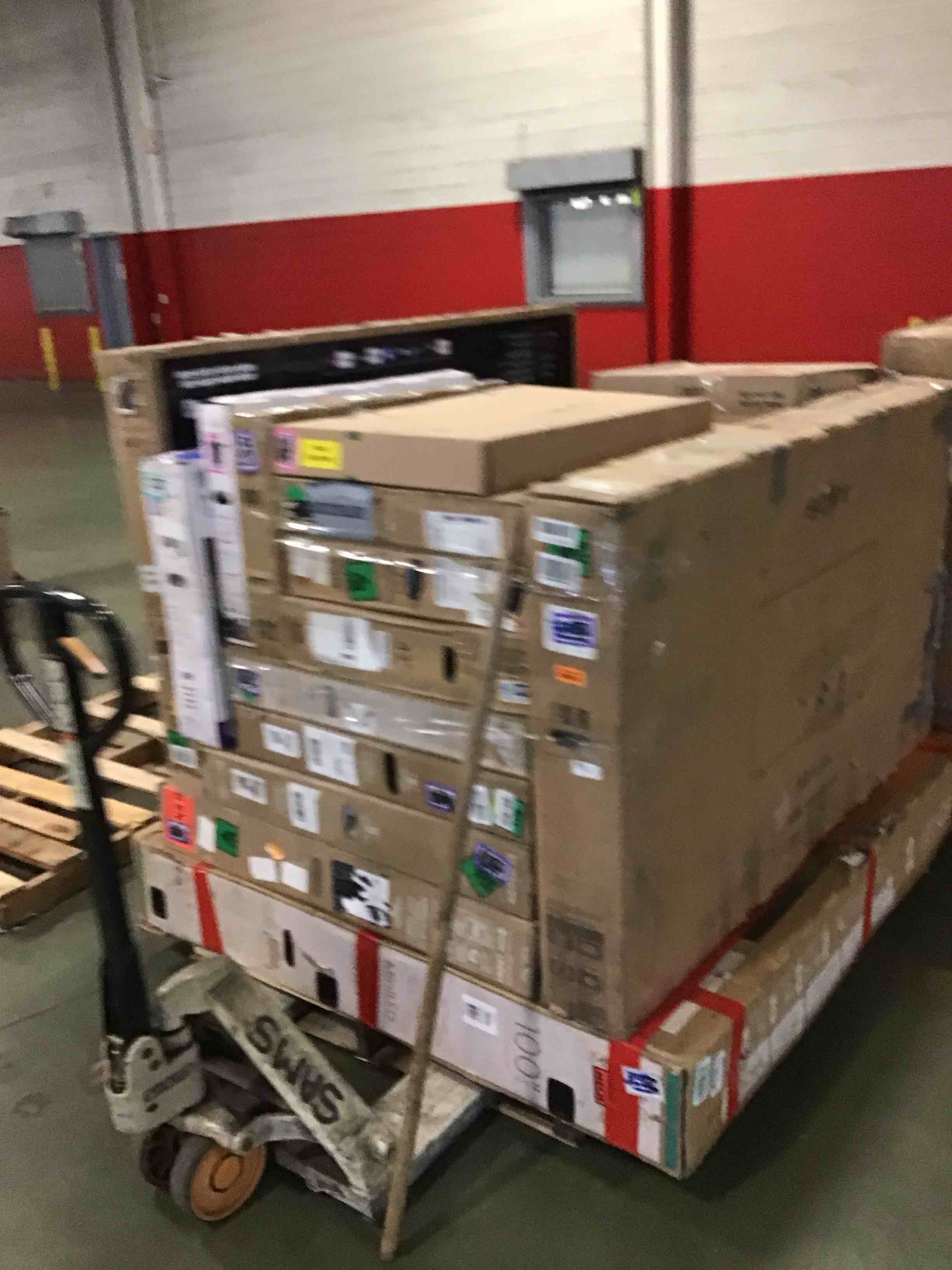 assortment of defective electronics for parts 