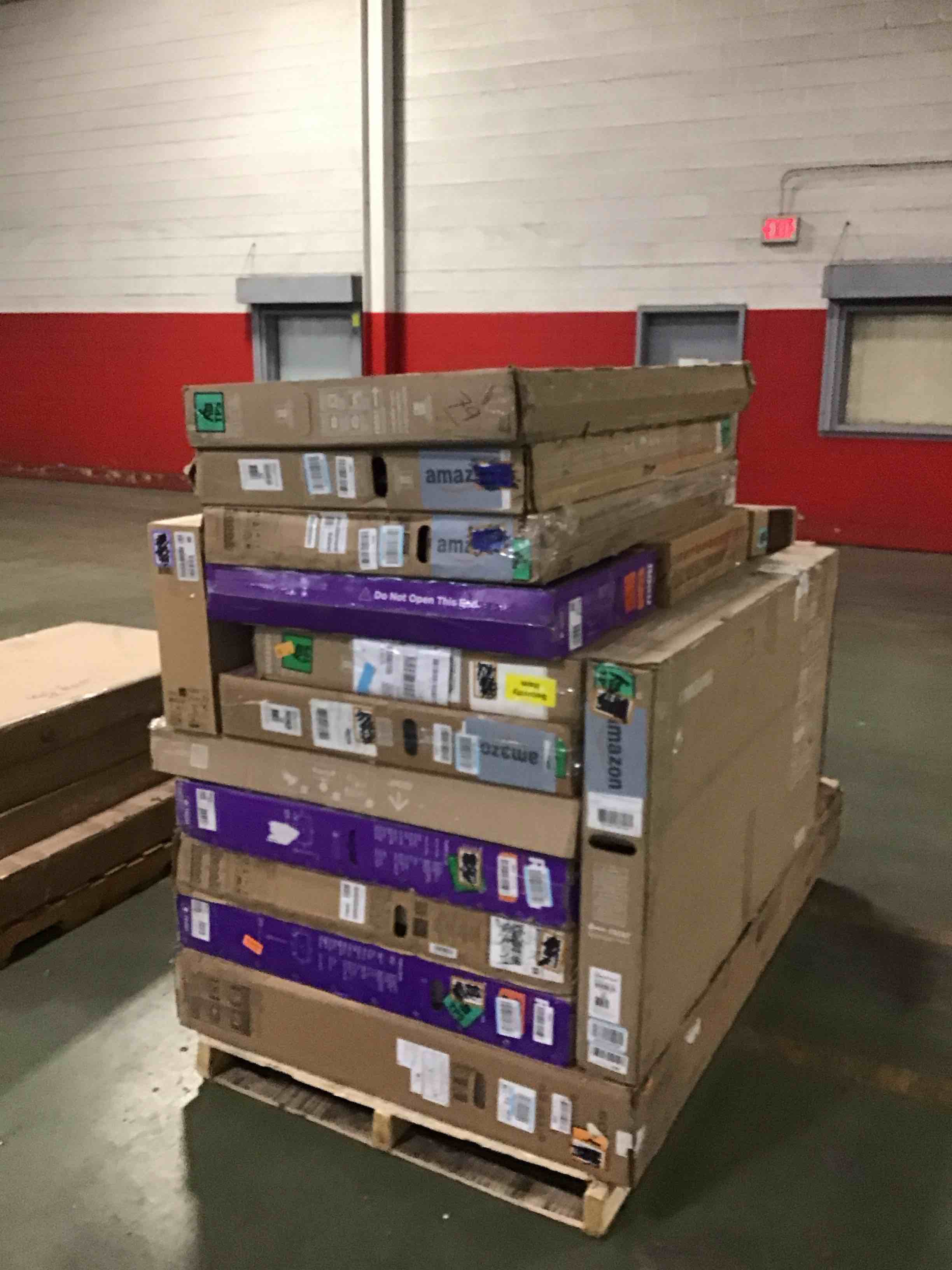 assortment of defective electronics for parts