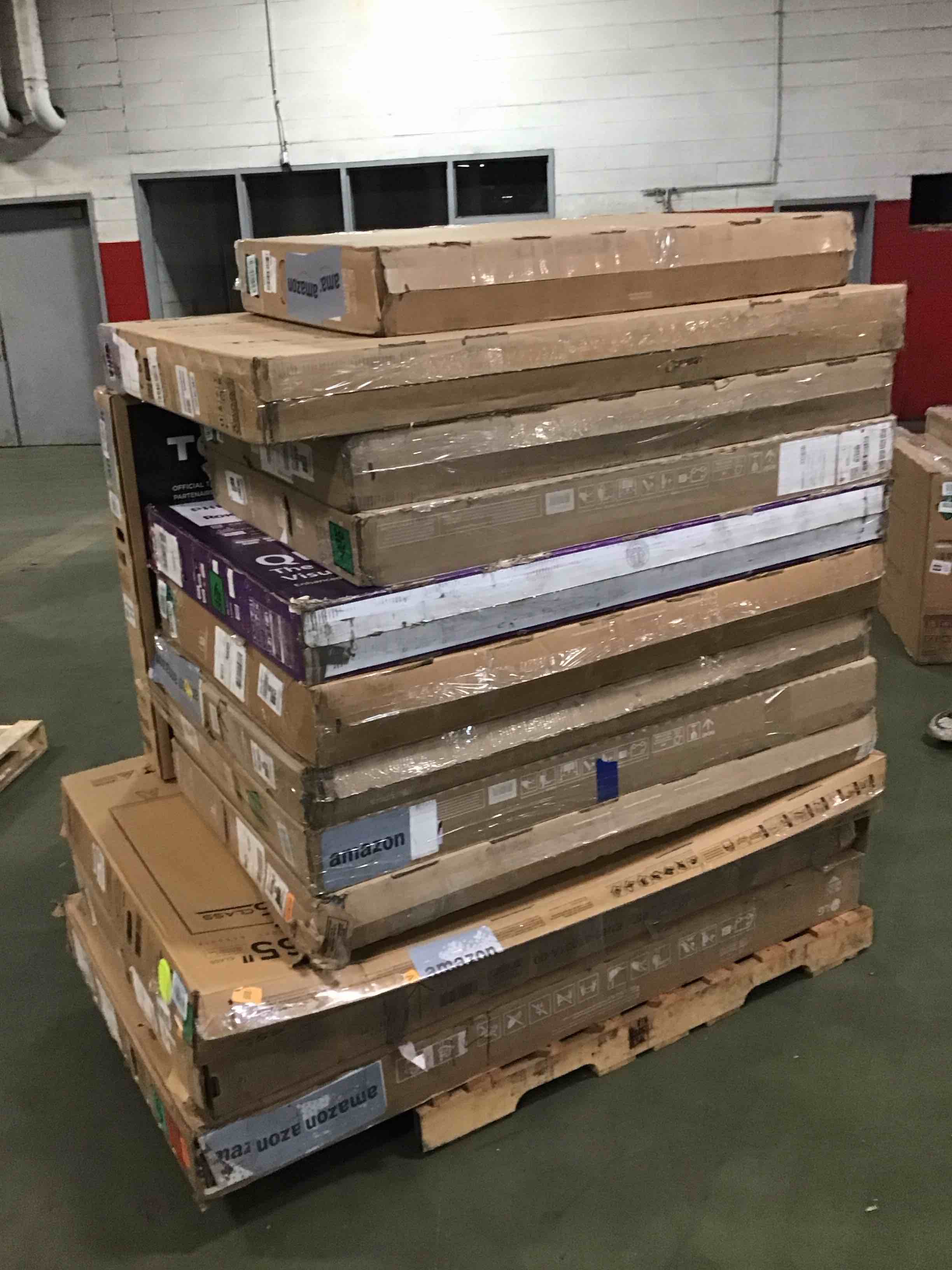 assortment of defective electronics for parts 