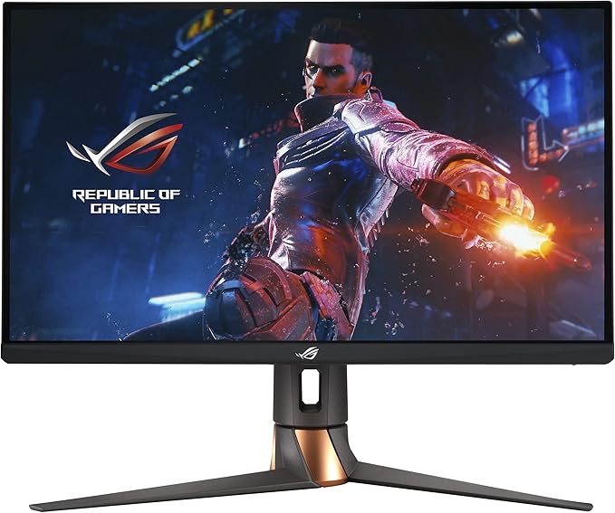 ASUS ROG Swift 27” 1440P Gaming Monitor (PG279QM) - WQHD (2560 x 1440), Fast IPS, 240Hz, 1ms, G-SYNC, NVIDIA Reflex Latency Analyzer, DisplayHDR400, Eye Care, HDMI, DisplayPort, USB, Height Adjustable