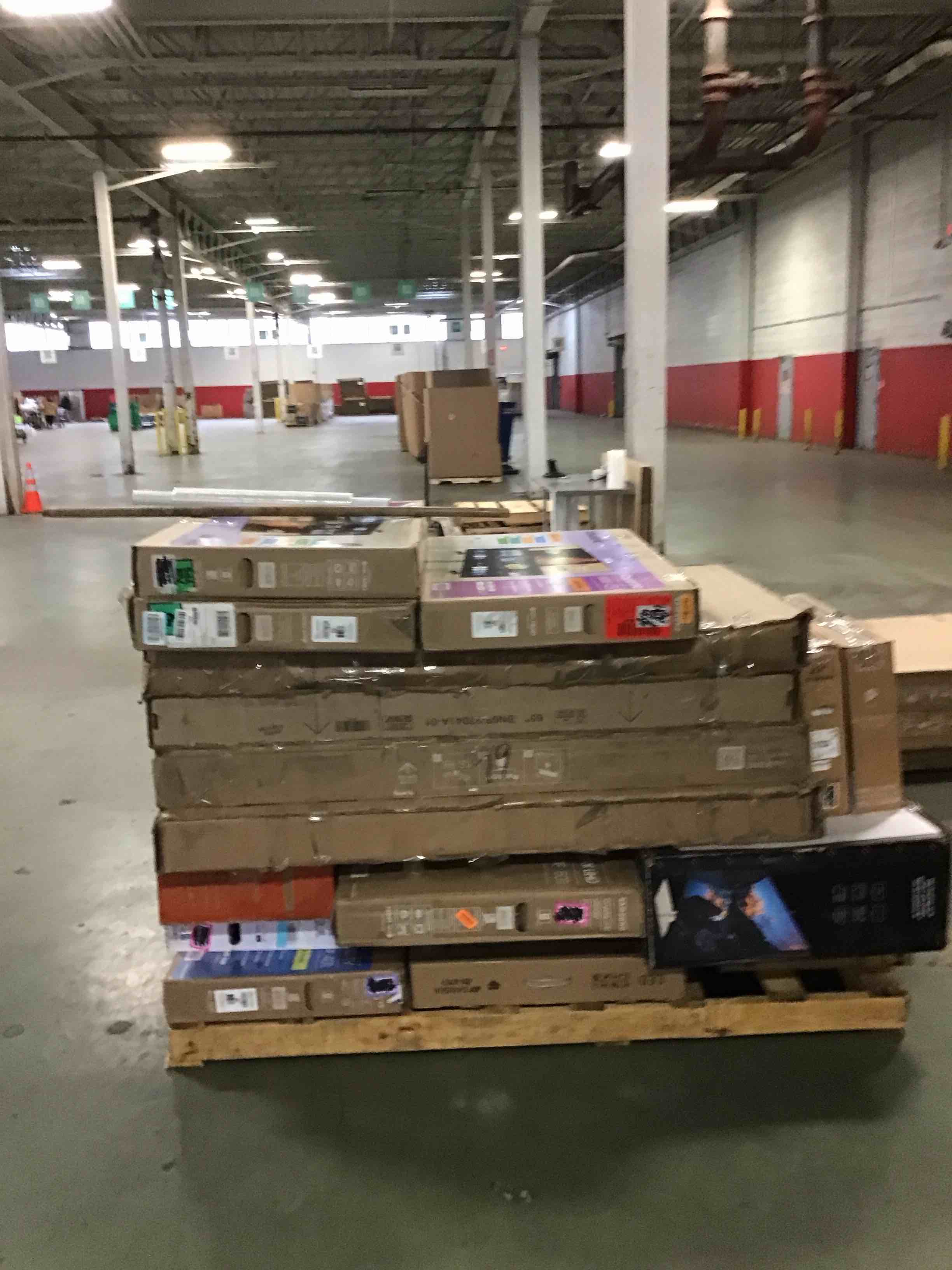 assortment of defective electronics for parts