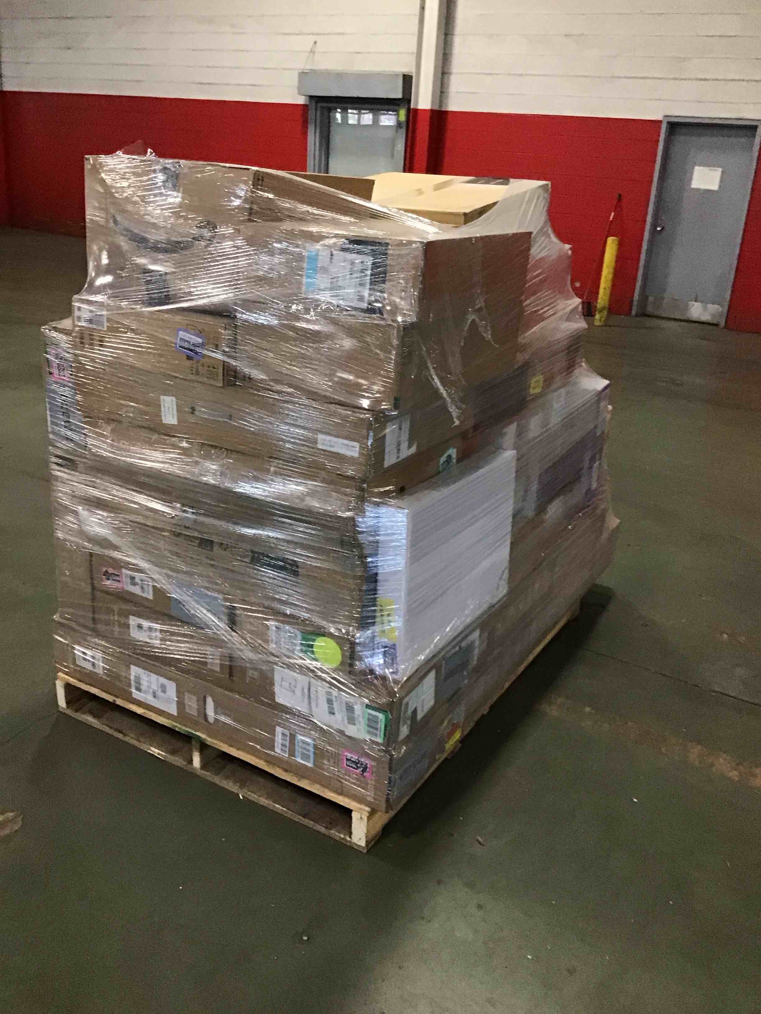 assortment of defective electronics for parts