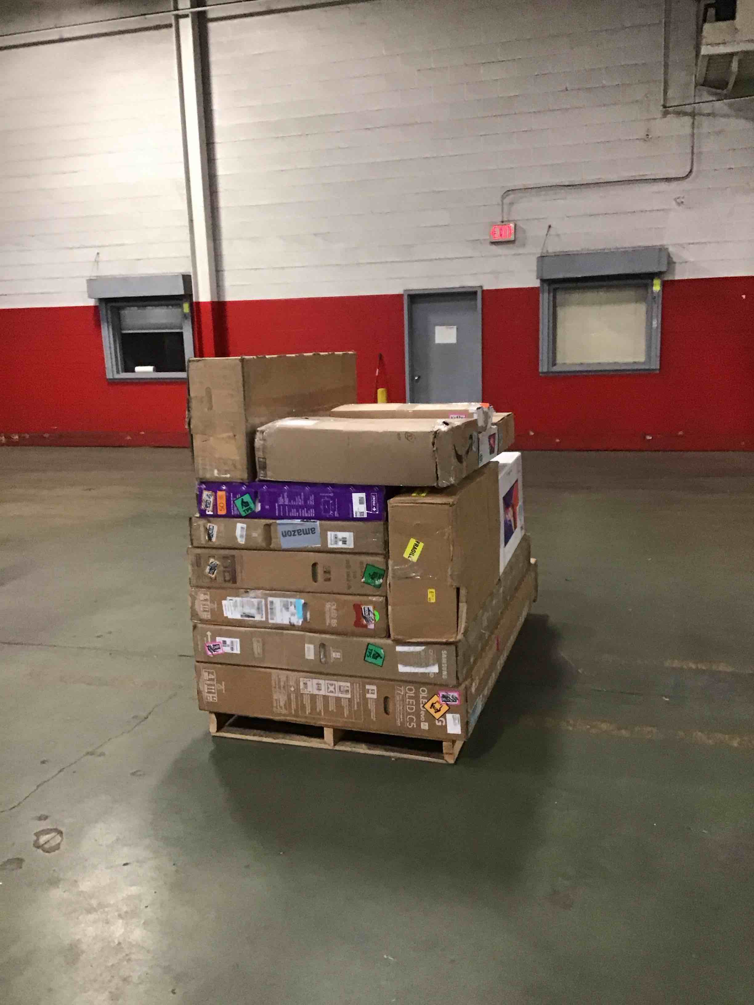 assortment of defective electronics for parts 