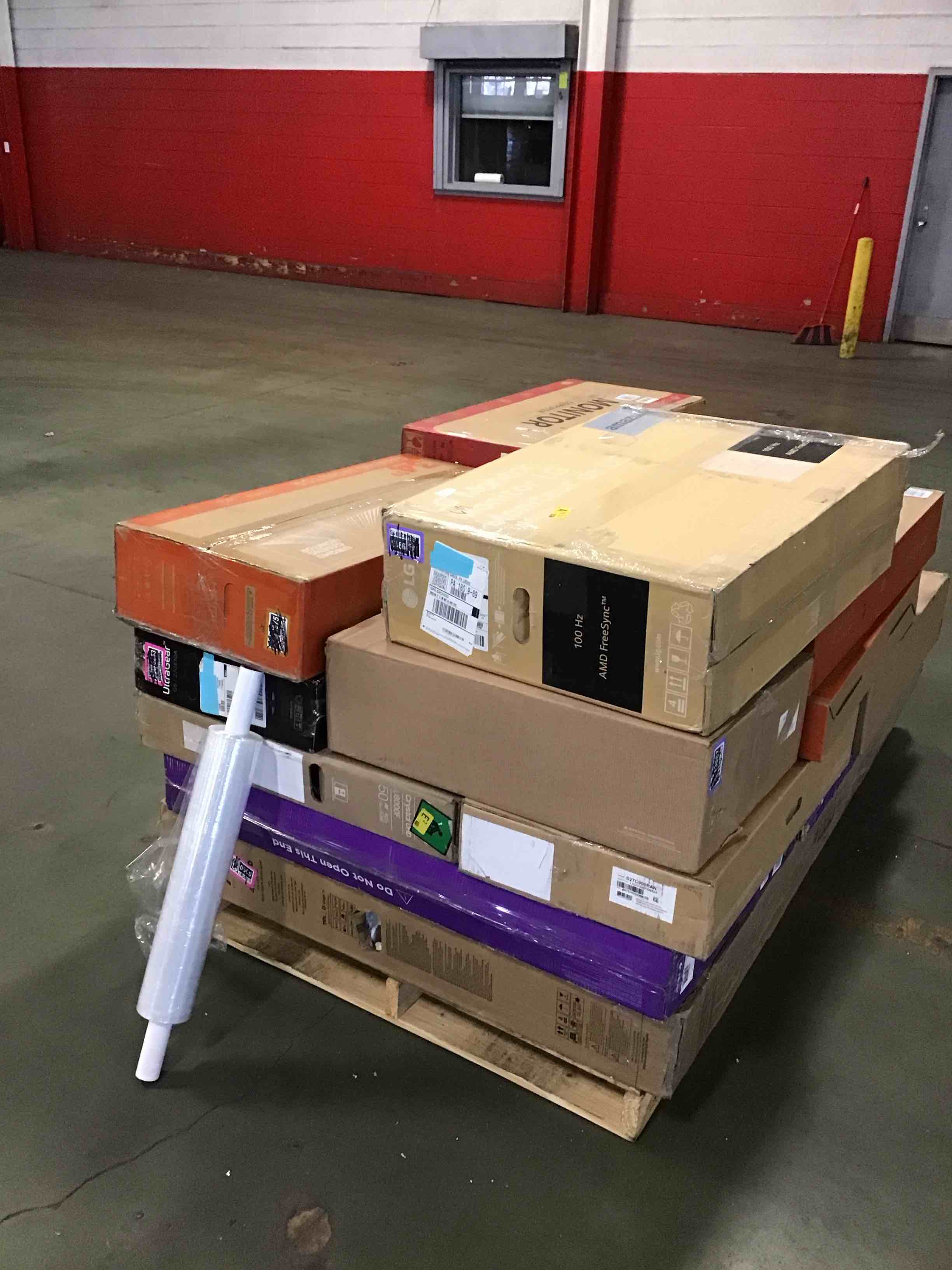 assortment of defective electronics for parts