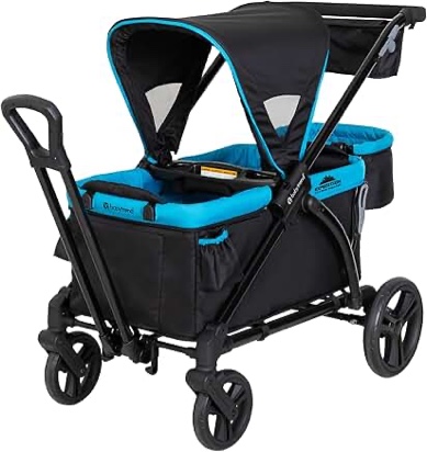 Baby Trend Expedition 2-in-1 Stroller Wagon PLUS, Ultra Marine