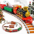 BELLOCHIDDO Toy Train steam Engine Electric Train Sets for Kids Toys Birthday for 3 4 5 6 Year Old Boys Girls Yellow