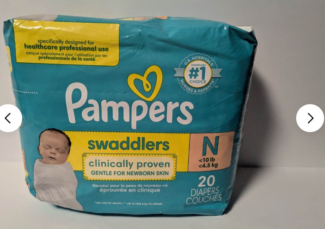 Pampers Swaddlers Newborn 20 Count