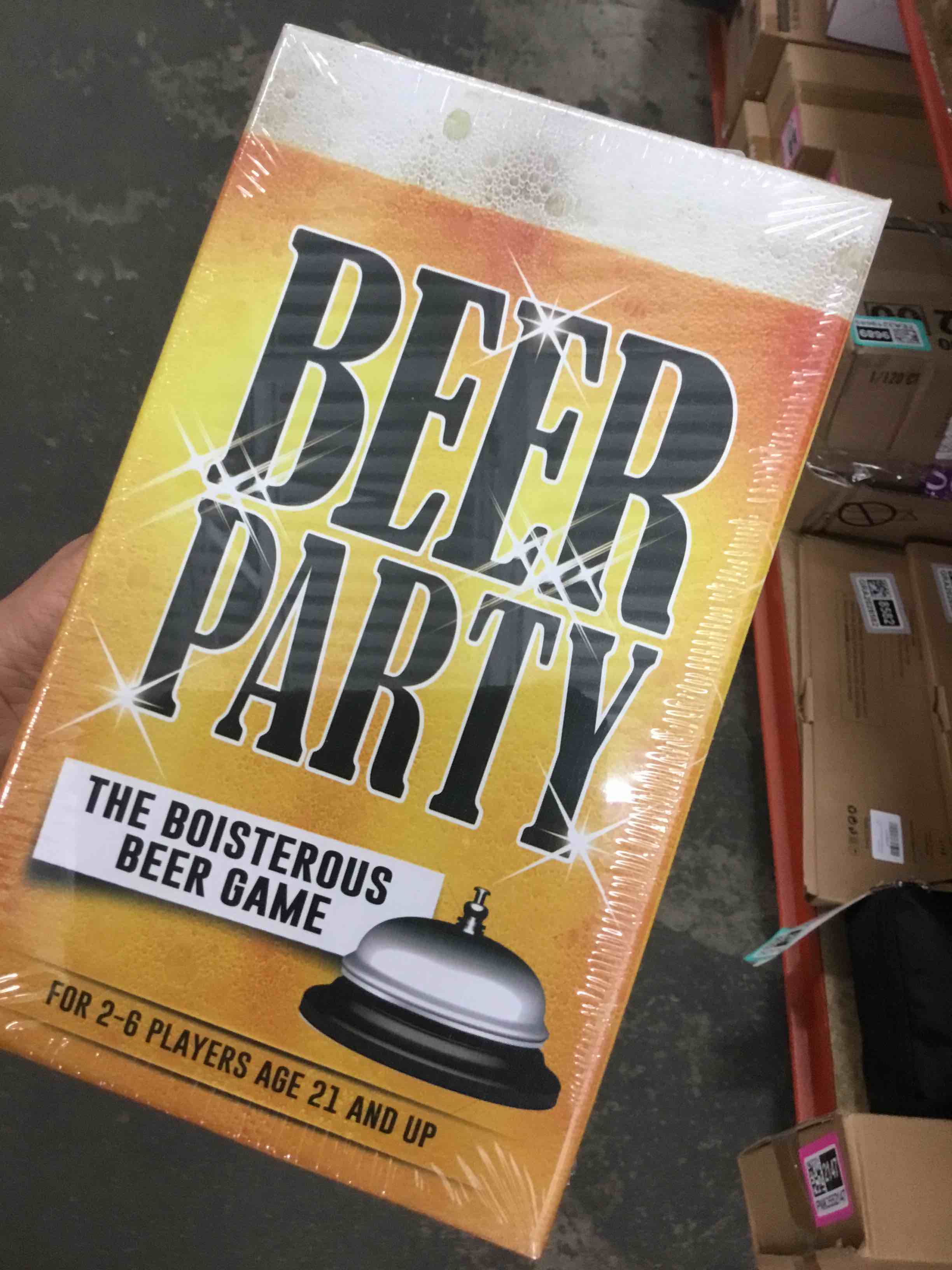 Beer Party The Boisterous Beer Game for 2-6 players 21 and up 