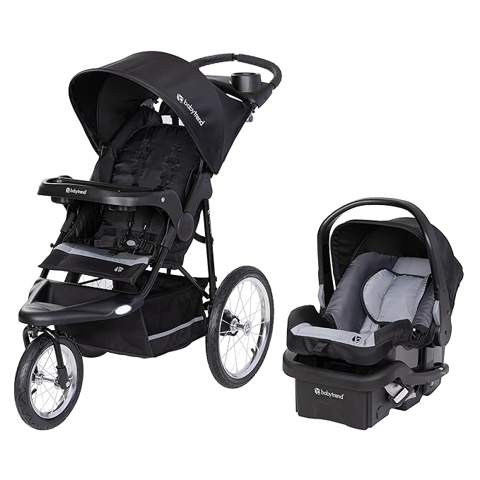 baby Trend Expedition® Jogger Travel System with EZ-Lift™ Infant Car Seat, Dash Black(incomplete missing car seat)