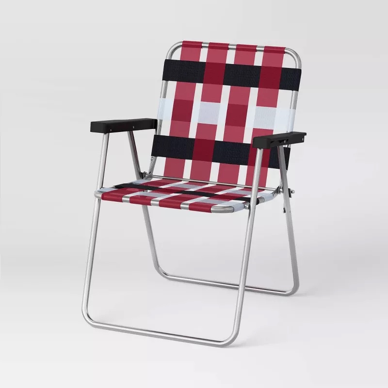 Webstrap Folding Patio Chair - Room Essentials™