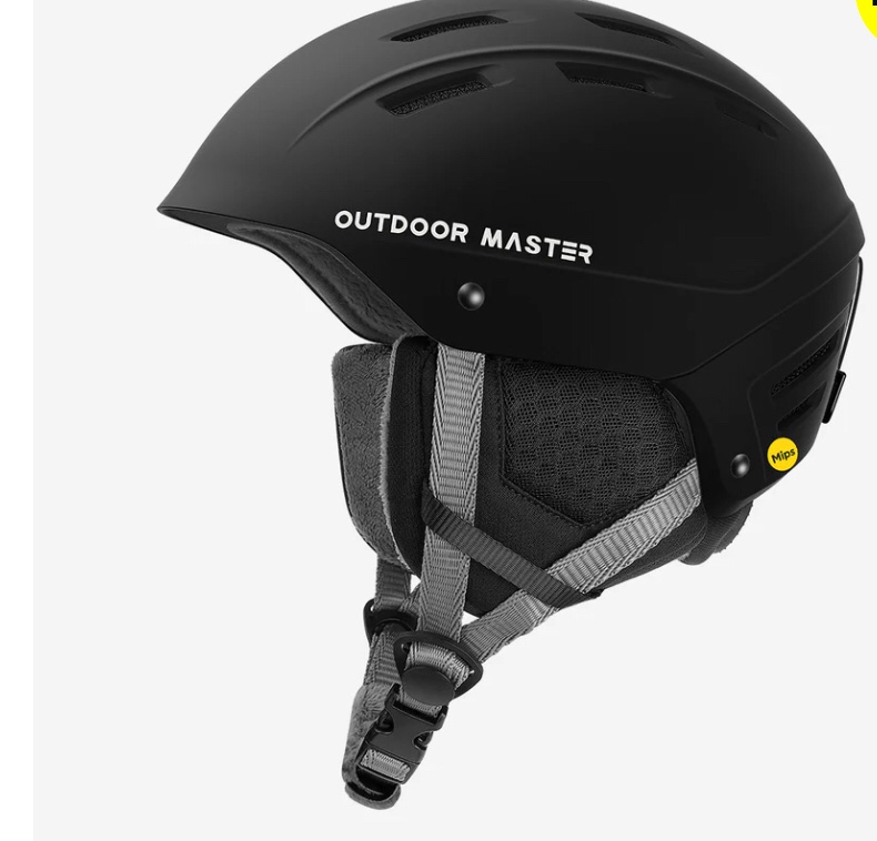 outdoormaster kelvin ii ski helmet - snow sport helmet snowboard helmet for men women & youth