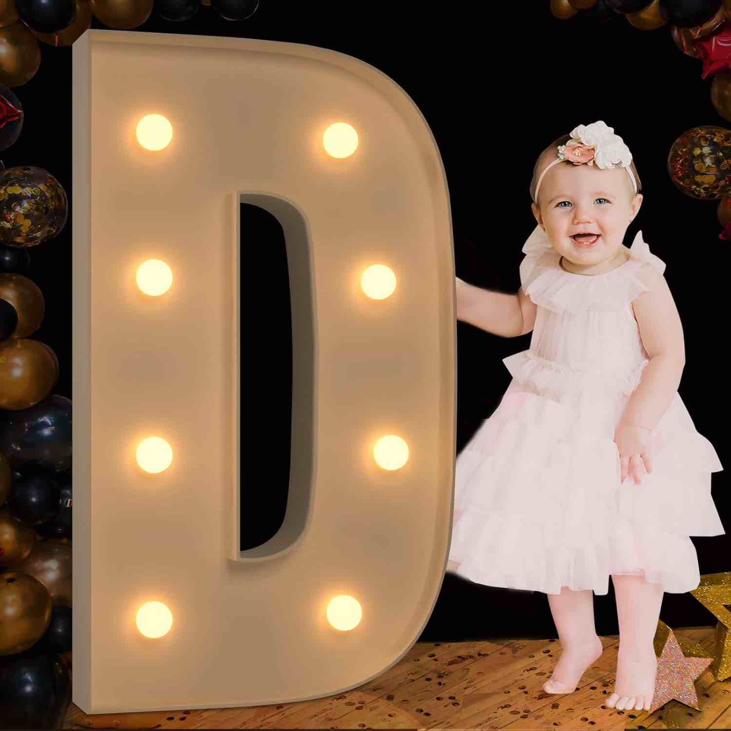 Illuminated marquee letters 3-foot marquee letters mosaic number for balloons mosaic balloon frame for party decoration