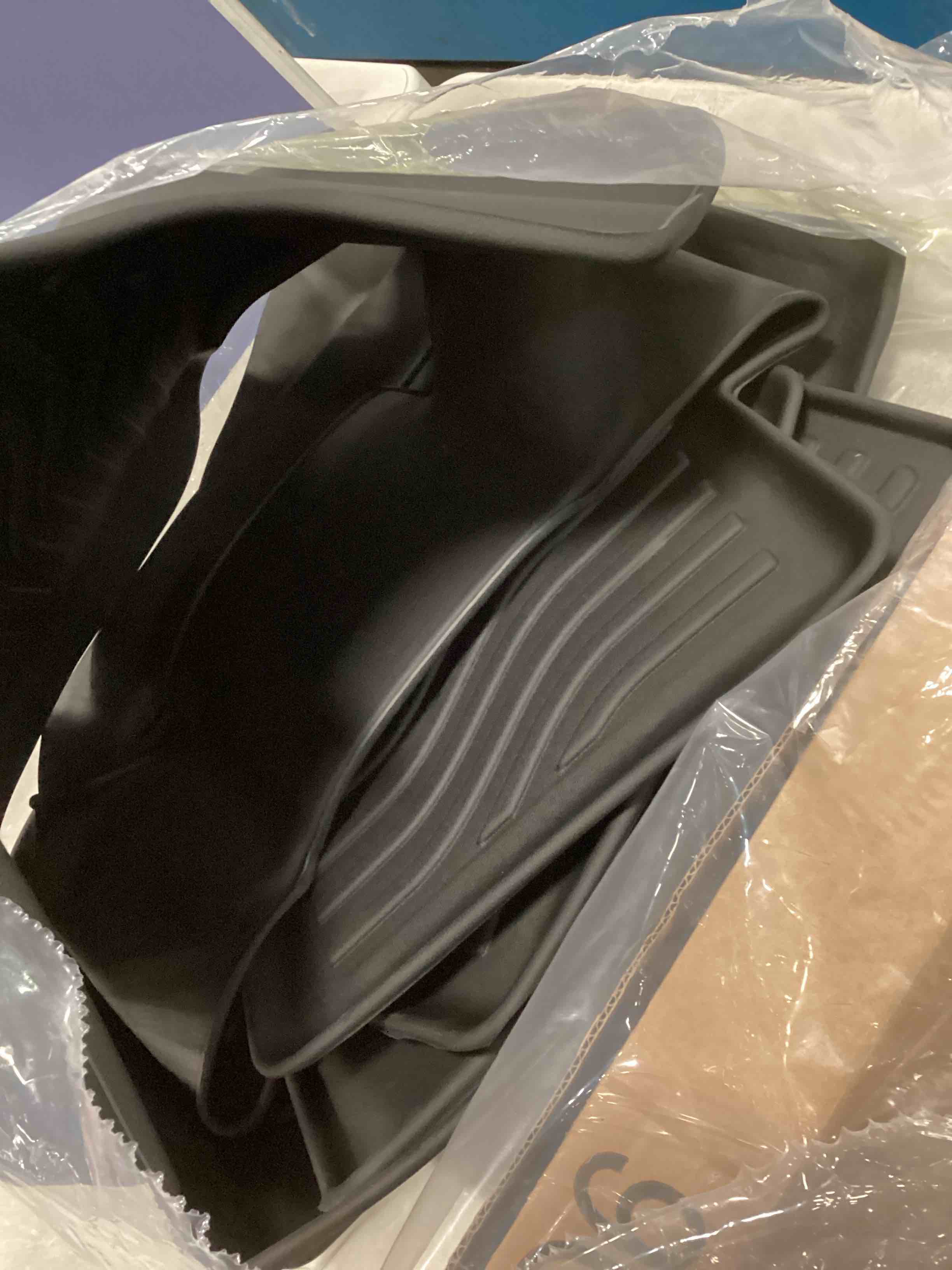 All Weather Floor Mats Fits for Mazda CX-90 2024 8 seat 3 Rows TPE Rubber Liners Accessoires for Mazda CX90 2024 All Season Guard Odorless Anti-Slip Mats