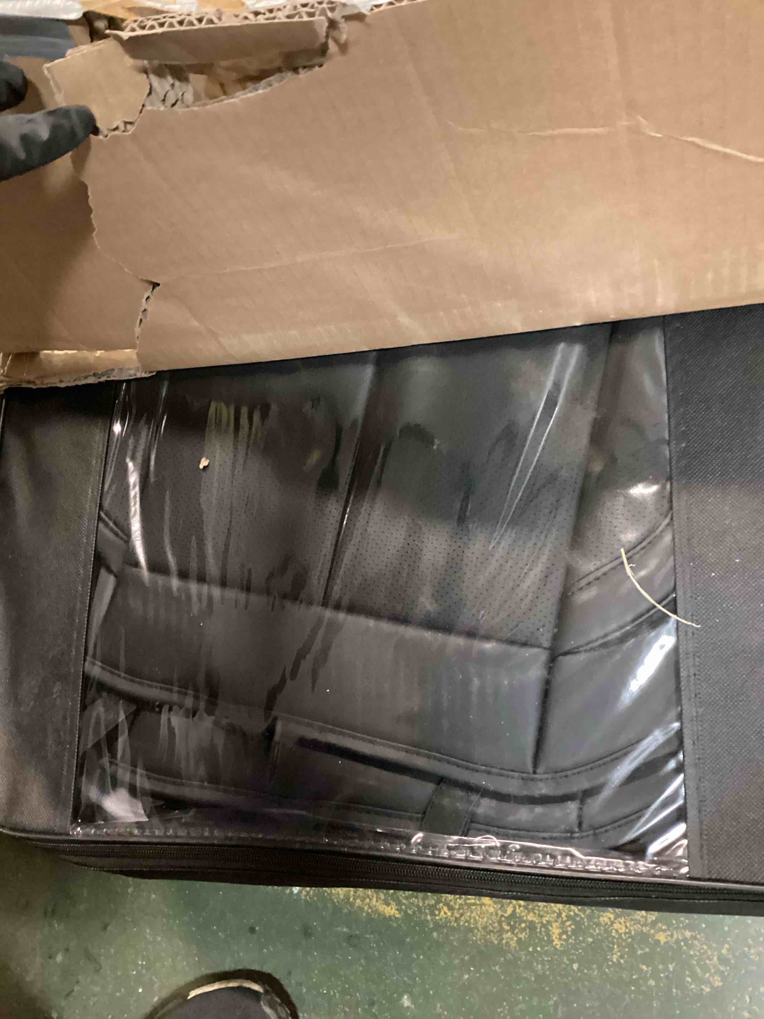 Coverado Car Seat Covers Full Set, Seat Covers for Cars, Black Car Seat Cover, Car Seat Protector Waterproof, Nappa Leather Car Seat Cushion, Car Seat Covers Front Seats and Back Fit for Most Cars