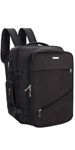 Hairdressing Backpack, Rolling Makeup Train Suitcase Barber Travel Bag for Hairdressers and Makeup Artists, Heat Insulation Layer and Adjustable Dividers Cosmetology Case on Wheels, Black, Black