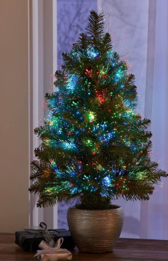 The Fiber Optic Light Show Tree