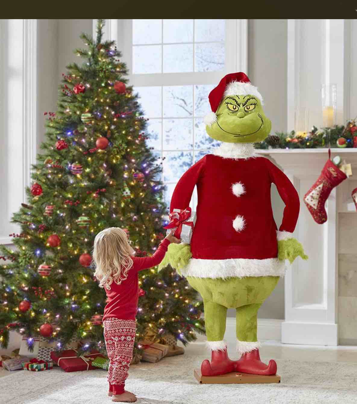 the life size animated grinch