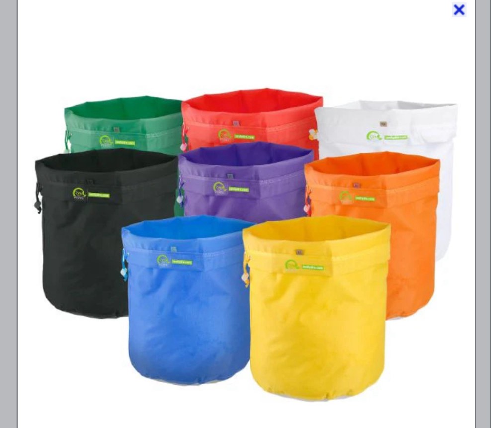 Website for this image iPower GLBBAG5X8 5-Gallon 8-Bag Herbal Ice Bubble Hash Bag Essense Ext