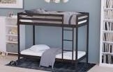 Castine twin over twin solid wood standard bunk bed , incomplete box a only 