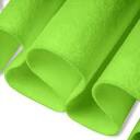 | short plush fabric | 72" wide | 1mm thick | cut by the yard | soft and durable flexible craft for diy crafts, projects and sewing(green, 10 yards) 10 yard pre cut green 