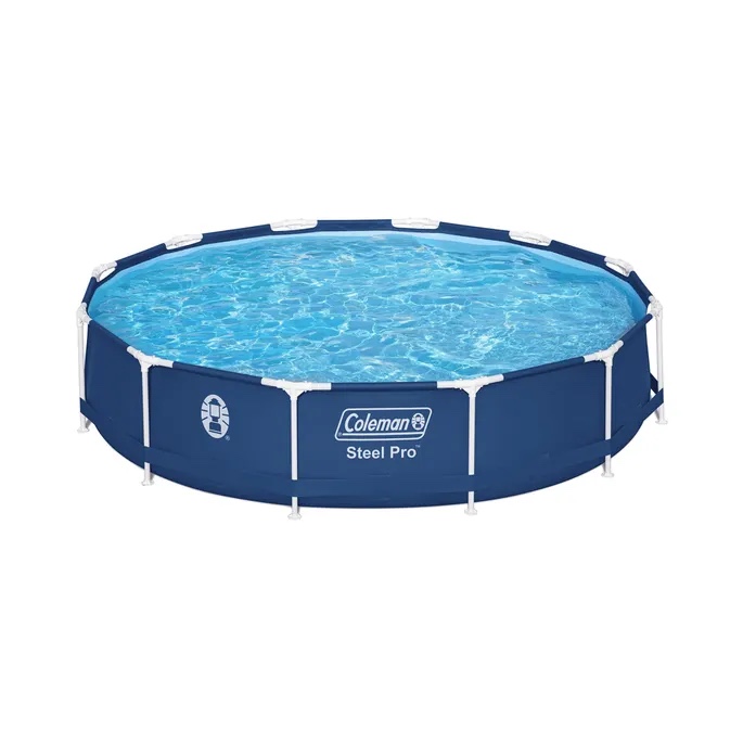 coleman steel pro 12' x 33" round above ground pool set(incomplete)