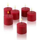 Red Apple Cinnamon Scented Candles - Bulk Set of 72 Scented Votive Candles - 10 Hour Burn Time - Made in The USA