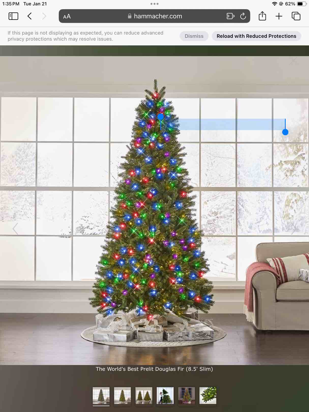 The World's Best Prelit Douglas Fir