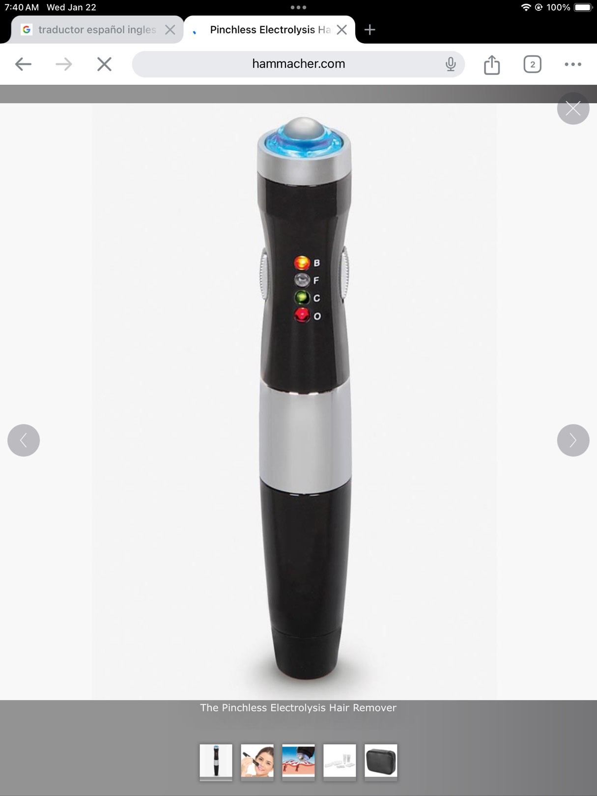 The Hair Removal Device