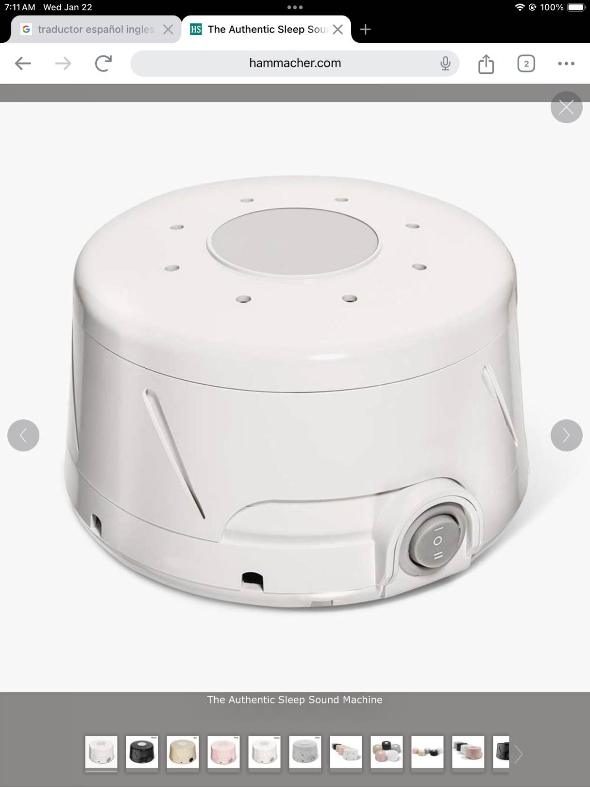 The Authentic Sleep Sound Machine