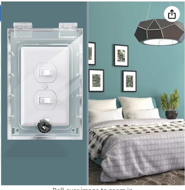 Assorted Lot 10 Includes /  EuDemon Outlet cover box / Led Flame LiGht / Protective case / Silicone Kitchen stove counter Gap cover Ect 